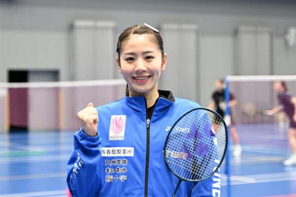 パリ五輪バド女子複銅・志田千陽　「シダマツとして世界一の景色を見る」